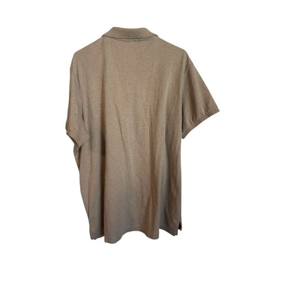 U.S. Polo Assn Men's Brown Luxury Feel Short Sleeve Golf Polo Shirt Size 2XL - Picture 2 of 8